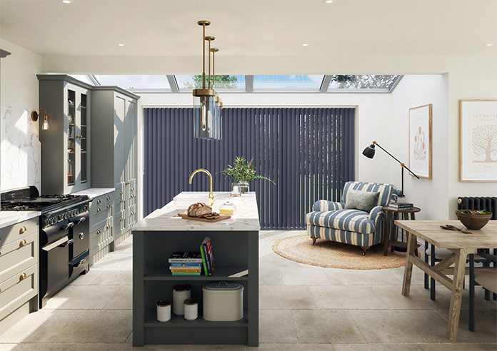 Trinity (Blackout), Navy - Vertical Blind - Image 8
